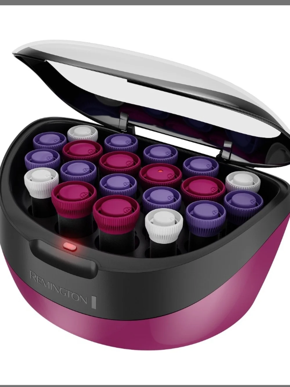 Remington Ionic Conditioning Hair Setter 20 Velvet Rollers Hot Rollers Curling.